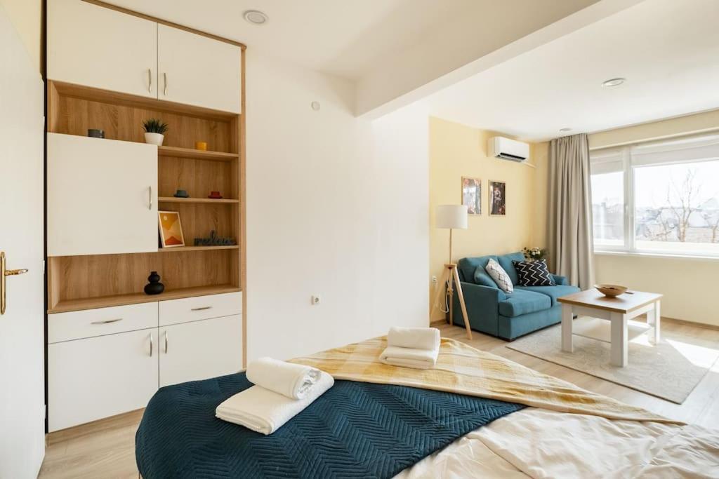 New Central Located Peaceful 1Bdr Self Check-In Sofia Esterno foto